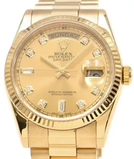 Rolex Day-Date 36 118238A 36mm Yellow gold