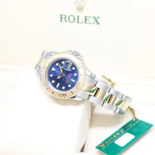 Rolex Yacht-Master 69623 29mm Yellow gold and Stainless steel Blue