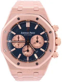 Audemars Piguet Royal Oak 26331OR.OO.1220OR.01 41mm Rose gold Blue