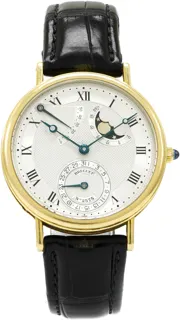 Breguet Classique Moonphase Power Reserve 3137 36mm Yellow gold