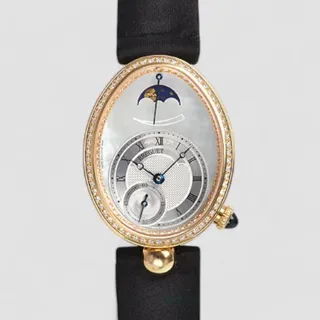 Breguet Reine de Naples 8908BA/52/864.D00D 36.5mm Yellow gold White