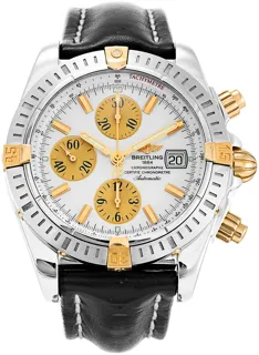 Breitling Chronomat Evolution B13356 Yellow gold and Stainless steel White