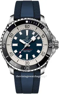 Breitling Superocean A17376211C1S1 Stainless steel Blue