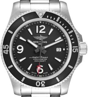 Breitling Superocean II A17367 44mm Stainless steel Black