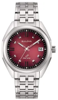 Bulova Jet Star 96B401 40mm Stainless steel Red