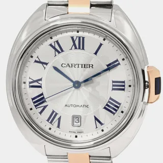 Cartier Clé de Cartier W2CL0002 Rose gold and Stainless steel Silver