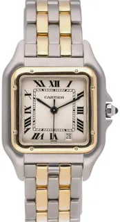 Cartier Panthère 49734 27mm Yellow gold and Stainless steel White