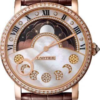 Cartier Rotonde de Cartier HPI01010 40mm Rose gold White