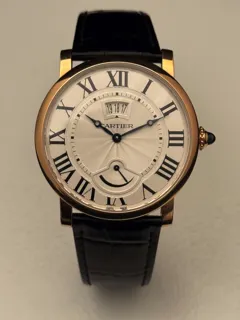 Cartier Rotonde de Cartier W1556252 Rose gold Silver