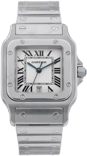 Cartier Santos Galbée W20060D6 Stainless steel Silver