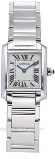 Cartier Tank Française W50012S3 18k white gold Silver