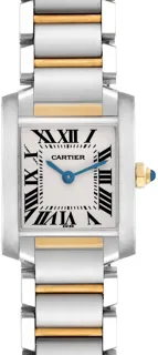 Cartier Tank Française W51007Q4 Stainless steel Silver