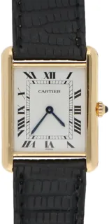 Cartier Tank Louis 88105 18k yellow gold White