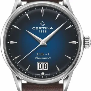 Certina DS-1 C029.426.16.041.00 41mm Stainless steel Blue