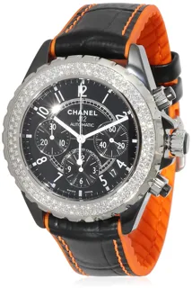 Chanel J12 H1009 Ceramic and Stainless steel Black