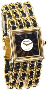 Chanel Mademoiselle 18KYG Gold$Black