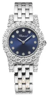 Chopard L'Heure du Diamant 10A377-1002 White gold Blue