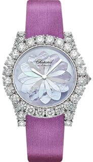 Chopard L'Heure du Diamant 139419-1409 35mm 18k white gold and Diamond White