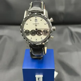 Eberhard & Co. Chrono 4 31073.CN CP 42mm Stainless steel White