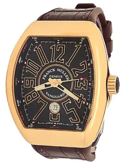 Franck Muller Vanguard V 45 SC DT 18kt Rose Gold Black