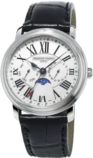 Frédérique Constant Classics Moonphase FC-270M4P6 Stainless steel White