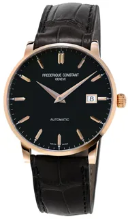 Frédérique Constant Slimline FC-316C5B9 Rose gold Black