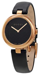 Gucci Diamantissima YA141401 Pink gold PVD stainless steel Black