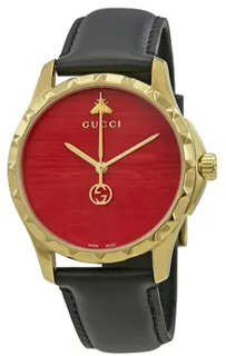 Gucci G-Timeless YA126464 38mm Stainless steel Red