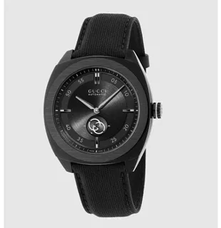 Gucci Interlocking G YA142330 Stainless steel Black