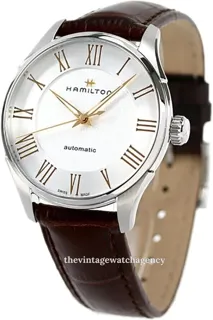 Hamilton Jazzmaster H42535550 40mm Stainless steel White