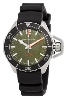 Hamilton Khaki Navy H77455360 Stainless steel Green