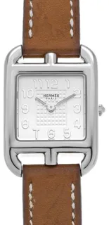 Hermès Cape Cod CC1 23mm Stainless steel Silver