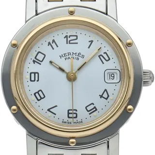 Hermès Clipper CL4.220 24mm White