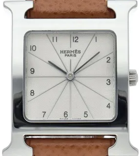 Hermès Heure H HH1.510 36mm Stainless steel White