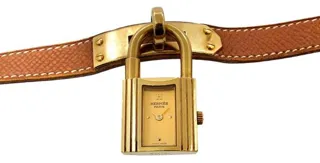 Hermès Kelly 20mm Yellow gold Golden