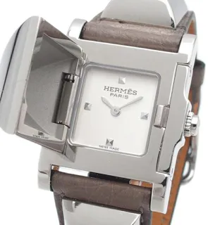 Hermès Médor ME3.210 32mm Stainless steel Silver