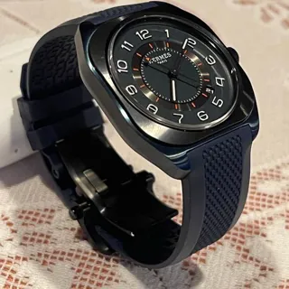 Hermès SP1.744 39mm Titanium Blue