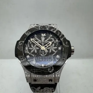 Hublot Big Bang Broderie 343.CS.6570.NR.BSK16 41mm Ceramic Black