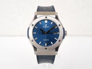 Hublot Classic Fusion 542.NX.7170.LR 42mm Titanium Blue