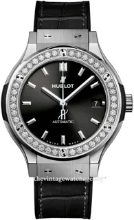 Hublot Classic Fusion 565.NX.1470.LR.1204 38mm black titanium Black