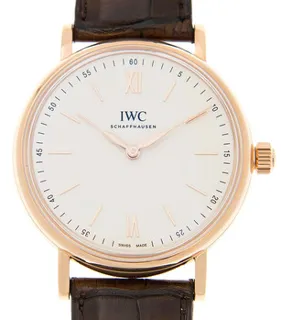 IWC Portofino IW511101 43.5mm Rose gold Silver