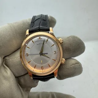 Jaeger-LeCoultre Master Memovox 144.2.94 36mm Rose gold Silver