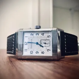 Jaeger-LeCoultre Reverso Duo 270.8.54 26mm Stainless steel Silver