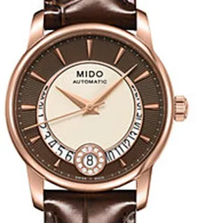 Mido Baroncelli II M007.207.36.291.00 33mm Stainless steel Brown