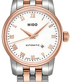 Mido Baroncelli II M76009N61 29mm Stainless steel White