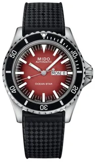 Mido Ocean Star M026.830.17.421.00 40.5mm Stainless steel Red