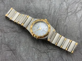 Omega Constellation 795.1203 Stainless steel and 18k yellow gold White