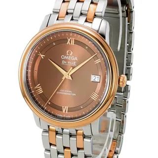 Omega De Ville 424.20.37.20.13.001 37mm Red gold Brown