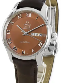 Omega De Ville 433.13.41.22.10.001 41mm Stainless steel Brown