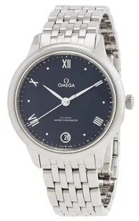 Omega De Ville 434.10.34.20.03.002 Stainless steel Blue